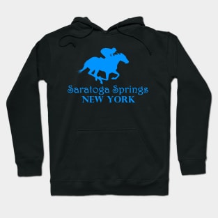 Saratoga Springs New York Horse Racing Hoodie